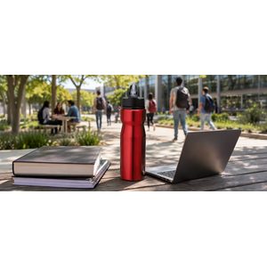 750ml Aluminium Water Bottle With Carry Handle