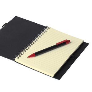 Coloured Stripe Notebook With Pen