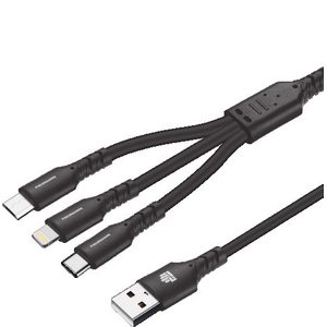 Ind 1.2M Flat Lightning Charger Cable