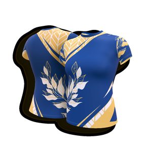 Ladies Crew Neck T-Shirt Custom Design