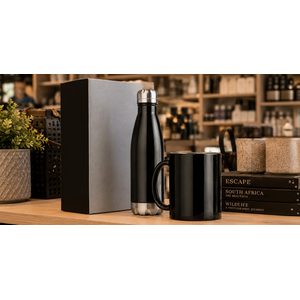 Stainless Steel Bottle & Mug Gift Set