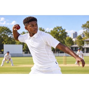 Teamster Cricket Shirt off white