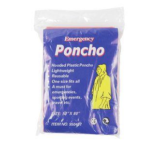 Translucent Pvc Poncho