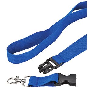 Woven Lanyard With Plastic Buckle