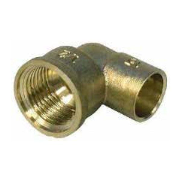Brass Delcop 90° Reducing Elbow Female
