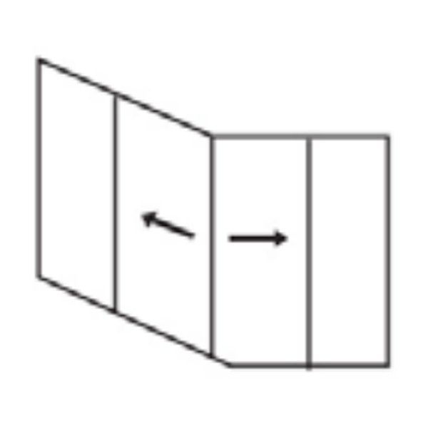 Corner Entry Shower Door
