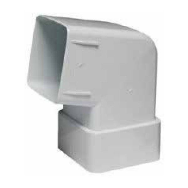 Doubleflo Square Downpipe Bend / Shoe