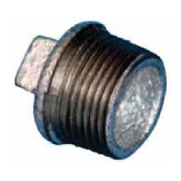Galvanised Hollow Plug Male