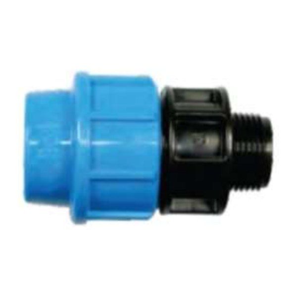 PP Compression Male Adaptor