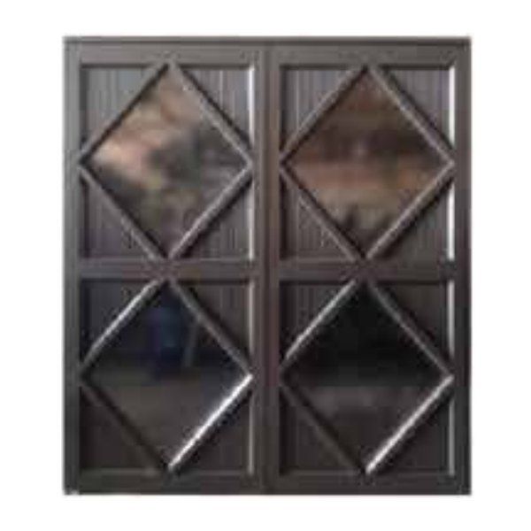 Security Double Door Double Diamond 1800 x 2100