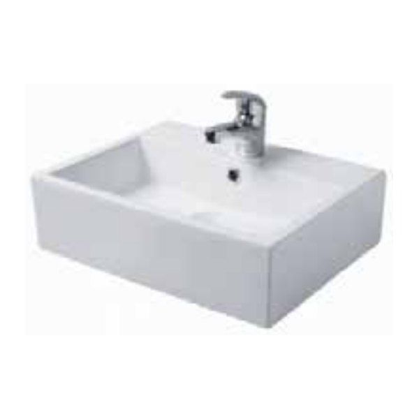 Vaal Midi Weaver Countertop Basin - White