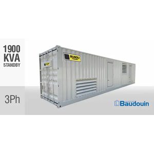 BPD1750S3-B three-phase diesel generator, 1750 kVA