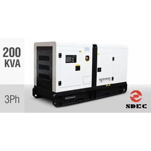 BPD200S3 three-phase diesel generator, 200 kVA