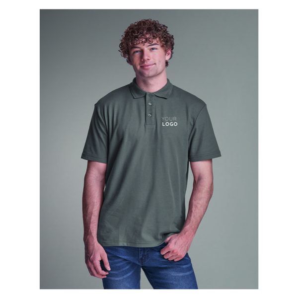 175G Pique Knit Golfer Mens