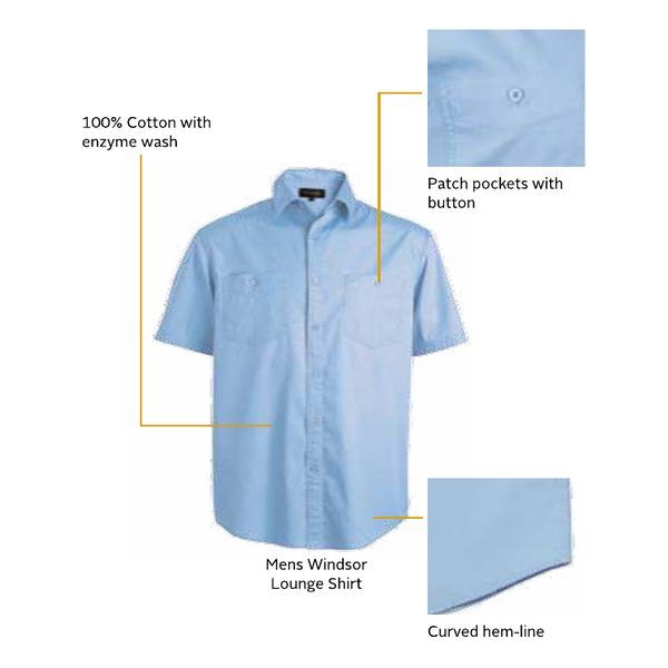 Mens Windsor Lounge Shirt