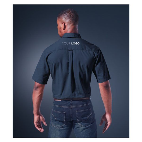 Plain Bush Shirt Mens