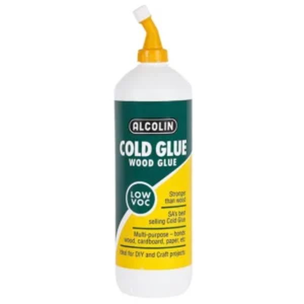 Bostik Alcolin Cold Glue Wood Glue 1 Litre - Box 6
