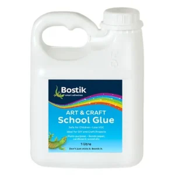 Bostik Art & Craft School Glue White 1 Litre - Box 6