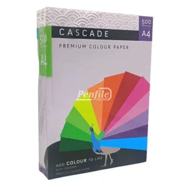 Cascade A4 Colour Paper 80gsm Ream 500 Sheets - Pastel Lavender