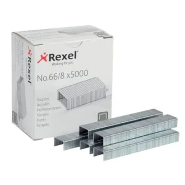 Rexel 66/8 Staples - Box 5000