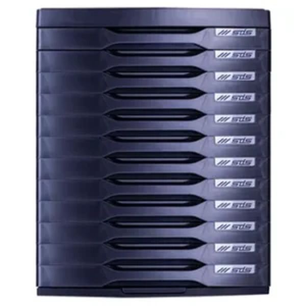SDS 12 Desk Drawer Filing System Charcoal