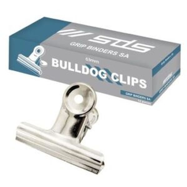 SDS Bulldog Clips 63mm Box 12s