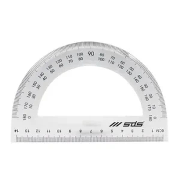 SDS Protractor 180 Degree 15cm