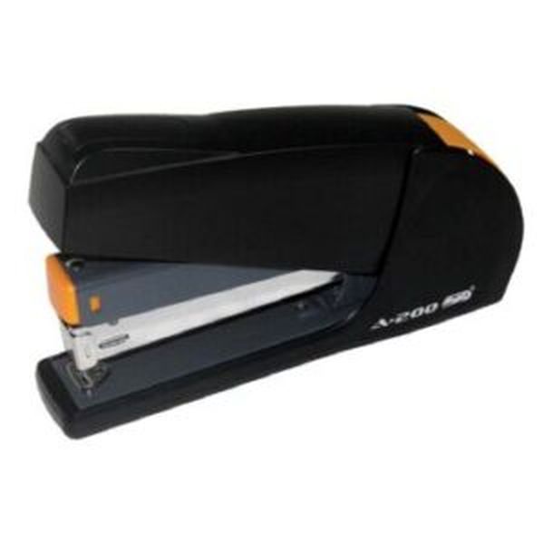 STD A200 Plastic Power Saving Full Strip Stapler 25 Sheet Black