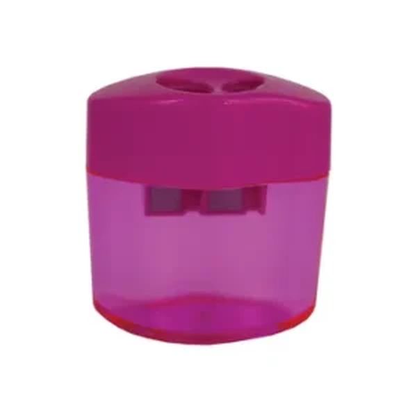 Treeline 2 Hole Barrel Sharpener Pink