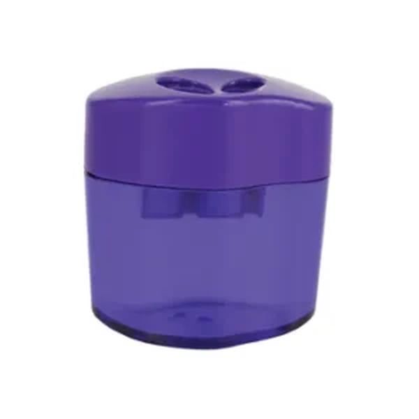 Treeline 2 Hole Barrel Sharpener Purple